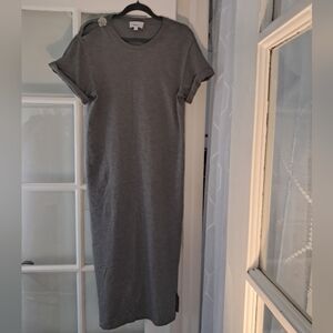 3.1 PHILLIP LIM Gray T-Shirt Dress Size Large